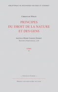 Principes du droit de la nature et des gens, Tome 2 (Nouvelle édition)