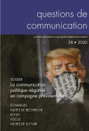 Questions de communication, n° 38/2020