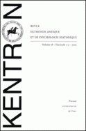 Kentron, n° 18, fascicule 1-2/2002