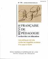 Revue française de pédagogie, n° 178/2012