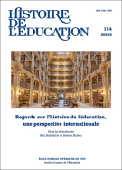 Histoire de l'éducation, n° 154/2020