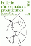 Bulletin d'informations proustiennes, n° 24/1993