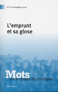 Mots. Les langages du politique, n° 82/novembre 2006