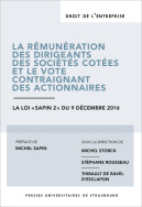 La rémunération des dirigeants des sociétés cotées et le vote contraignant des actionnaires