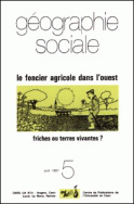 Géographie sociale, n°05/avril 87