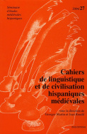 Cahiers de linguistique hispanique médiévale, n°27/2004