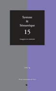 Syntaxe & sémantique, n° 15/2014