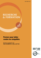 Recherche et formation, n° 87/2018