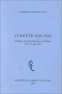 Cahiers Colette, n° 19/1997