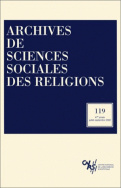 Archives de sciences sociales des religions, n° 119/2002