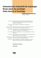 Revue suisse de sociologie, vol. 36-Issue 1/2010