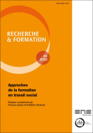 Recherche et formation, n° 94/2020