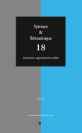 Syntaxe & sémantique, n° 18/2017