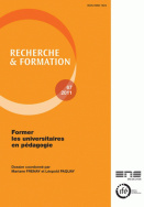 Recherche et formation, n° 67/2011