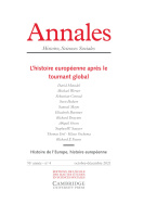 Annales. Histoire, Sciences Sociales, 76e année, n° 4/2021