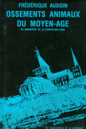 Ossements animaux du Moyen Âge au monastère de La Charité-sur-Loire