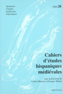 Cahiers d'études hispaniques médiévales, n° 28/2005