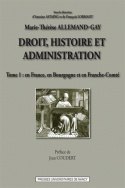 Droit, histoire et administration (tome 1)