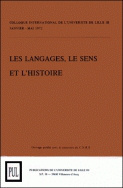 Les langages, le sens et l'histoire