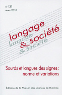 Langage et société, n° 131/mars 2010