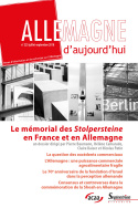 Allemagne d'aujourd'hui, n° 225/juillet-septembre 2018