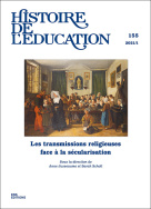 Histoire de l'éducation, n° 155/2021