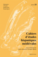 Cahiers d'études hispaniques médiévales, n° 33/2010