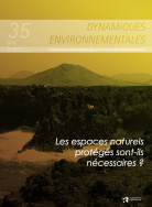 Dynamiques environnementales, n° 35/2015