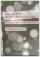 Langue et altérité dans la culture de la Renaissance