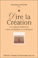 Dire la création