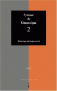 Syntaxe & sémantique, n° 2/2000