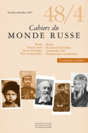 Cahiers du Monde russe, n° 48, 4/octobre-décembre 2007