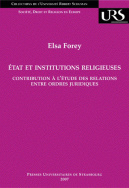 État et institutions religieuses