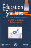 Éducation et Sociétés, n° 28/2011