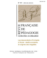 Revue française de pédagogie, n° 191/2015