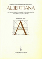 Albertiana, volume VIII/2005