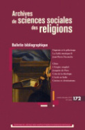 Archives de sciences sociales des religions, n° 172/2015