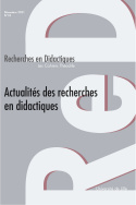 Recherches en Didactiques, n° 32/décembre 2021