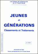 Les cahiers de la recherche sur le travail social, n° 13/1987