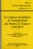 Revue Franco-Maghrébrine de droit, n° 27/2020