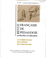 Revue française de pédagogie, n° 197/2016