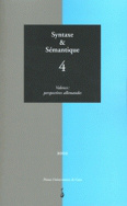 Syntaxe & sémantique, n° 4/2002