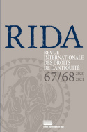 RIDA, n° 67-68/2020-2021