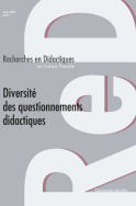 Recherches en Didactiques, n° 31/juin 2021