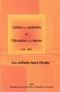 Cahiers de la recherche sur l'éducation et les savoirs, n° 10/2011