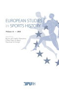 European Studies in Sports History, Volume 11/2018