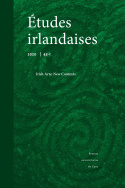 Études irlandaises, n° 45-1/2020