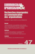 Communication & organisation, n° 47/juin 2015