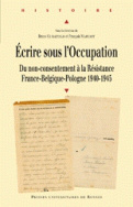 Ecrire sous l'Occupation