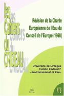 Révision de la Charte européenne de l'eau du Conseil de l'Europe, 1968